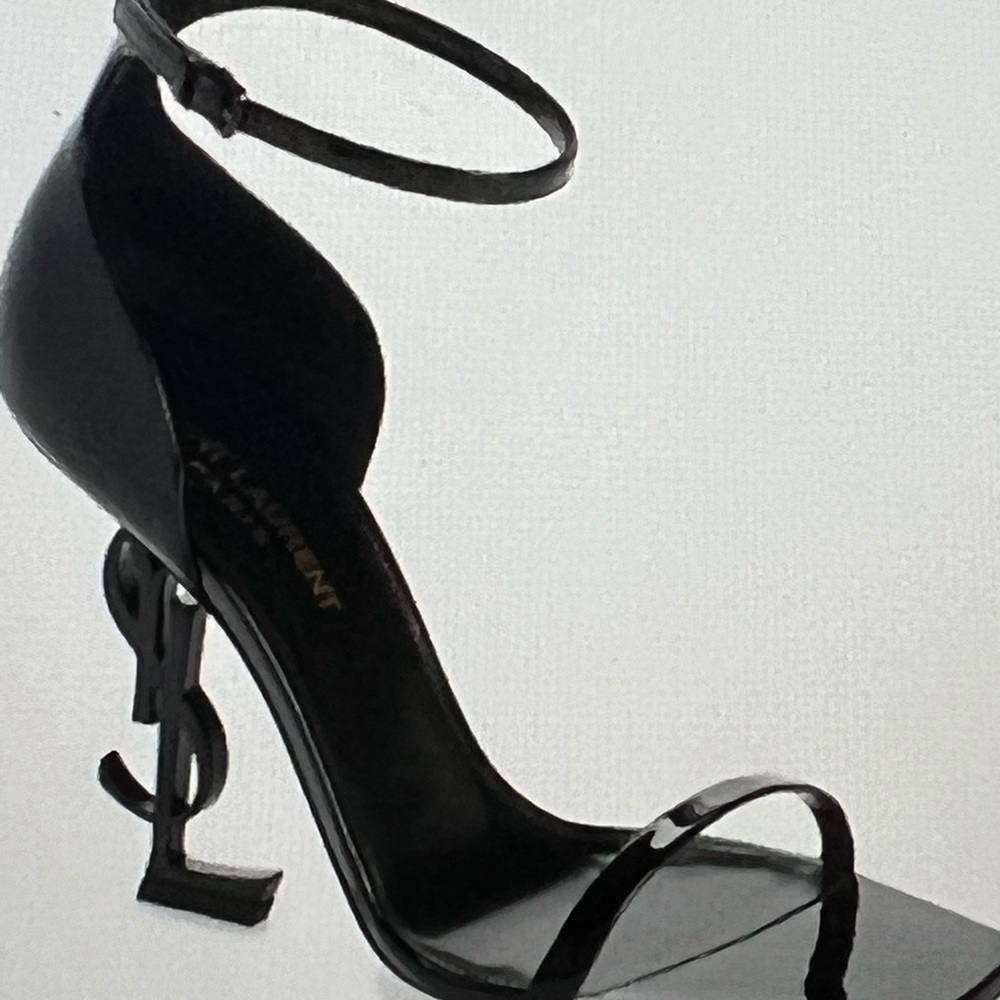 Saint Laurent Opyum YSL Ankle Strap Sandal